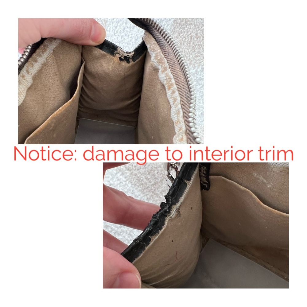 Authentic: Vintage, Christian Dior Trotter pouch converted to Crossbody - Picture 7 of 13